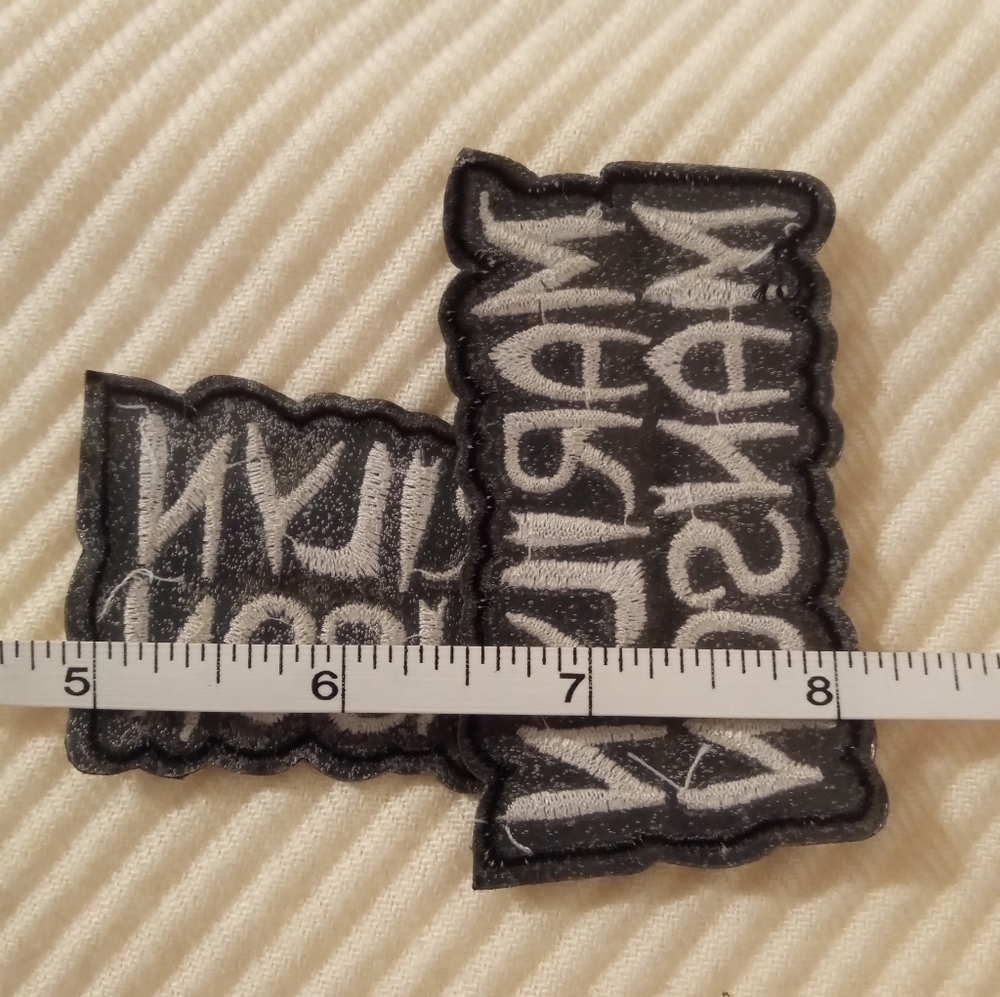 BAND PATCH- Marilyn Manson - Picture 6 of 6